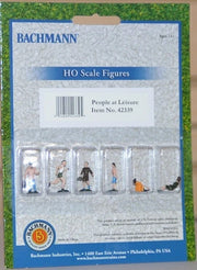 Bachmann People at Leisure HO Scale 42339 exact retail packaging alternate view