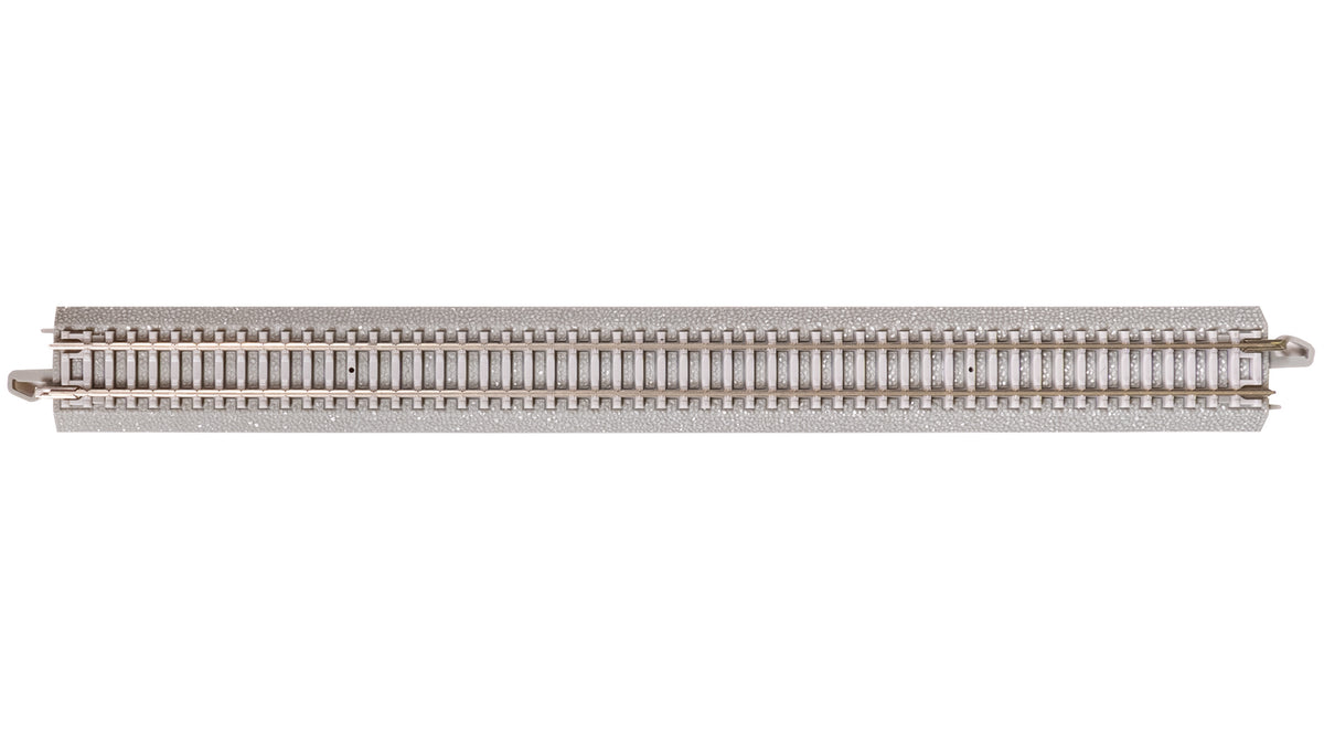 E-Z Track½ with Concrete Ties - 10" Straight Track - Bachmann 44015