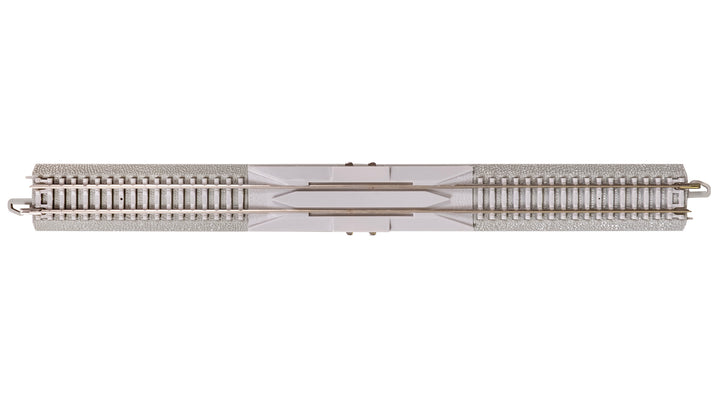 E-Z Track® with Concrete Ties - 10" Straight Terminal Rerailer with Wire - Bachmann 44020