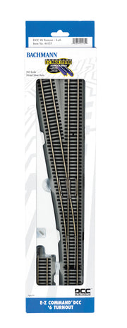 E-Z Command® DCC #6 Turnout - Left (HO Scale) - Bachmann 44135