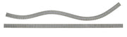 36" Nickel Silver Flex Track (25 pieces/box) (HO Scale) - Bachmann 44371