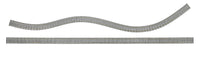 36" Nickel Silver Flex Track (25 pieces/box) (HO Scale) - Bachmann 44371