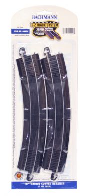 18" Radius Curved Rerailer (HO Scale Steel Alloy) - Bachmann 44429