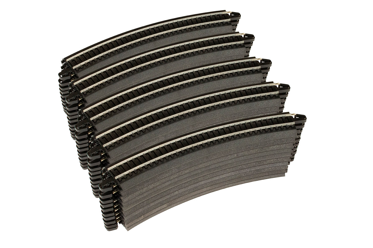 18" Radius Curved - Bulk (HO Scale Steel Alloy) - Bachmann 44480