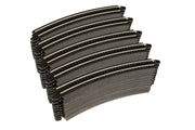 18" Radius Curved - Bulk (HO Scale Steel Alloy) - Bachmann 44480
