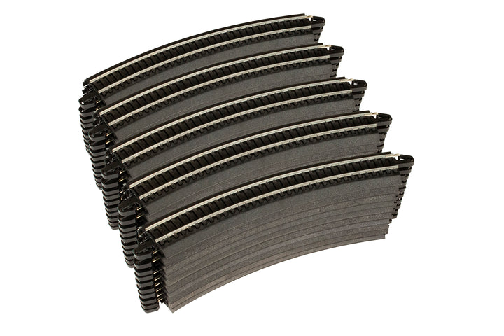 18" Radius Curved - Bulk (HO Scale Steel Alloy) - Bachmann 44480
