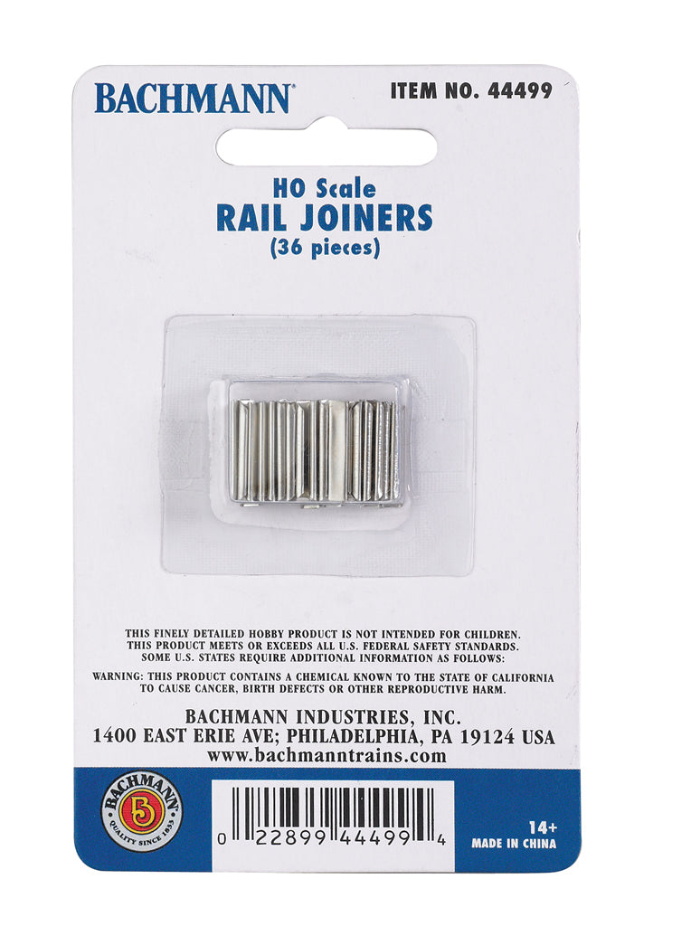 Rail Joiners (HO Scale) - Bachmann 44499