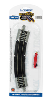 18" Terminal Rerailer with Wire (HO Scale Nickel Silver) - Bachmann 44502