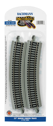 22" Radius Curved (HO Scale Nickel Silver) - Bachmann 44503