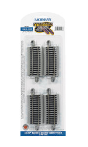 33.25" Radius 6 Degree Curved (HO Scale Nickel Silver) - Bachmann 44508