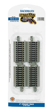 3" Straight (HO Scale Nickel Silver) - Bachmann 44512