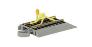 Nickel Silver E-Z Track® Flashing LED Bumper HO - Bachmann 44593