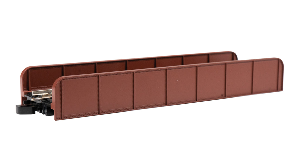E-Z Track® Girder Bridge - Unlettered - Oxide Red - Bachmann 44651