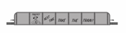 Bachmann N Scale E-Z Track Girder Bridge, Take the Train - side illustration