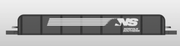 Bachmann N Scale E-Z Track Girder Bridge, Norfolk Southern - side illustration