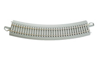 Bachmann HO Scale E-Z Track 18-inch Curves, Concrete Ties, 4-Pack - product or retail package view
