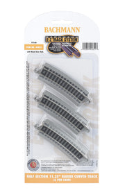 Half Section 11.25" Radius Curved Track (N Scale) - Bachmann 44821
