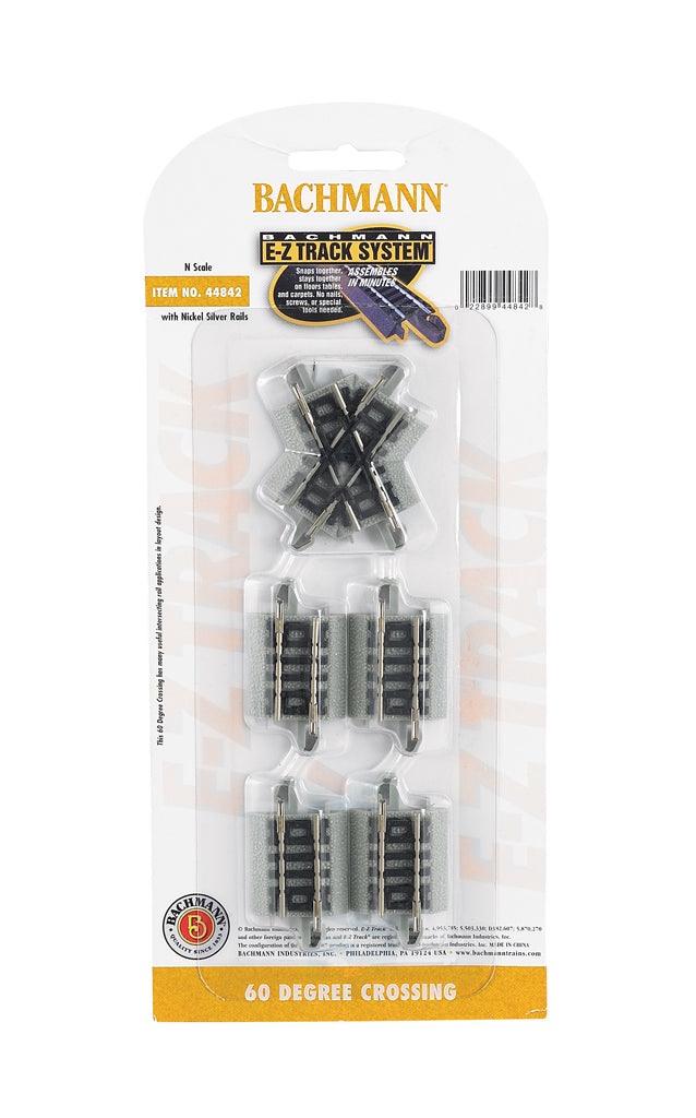 60 Degree Crossing Tracks (N Scale) - Bachmann 44842