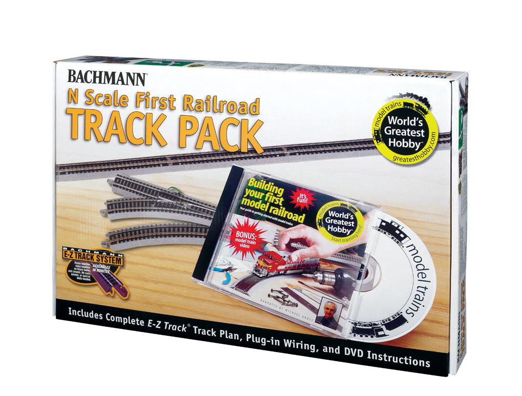World's Greatest Hobby® First Railroad Track Pack (N Scale) - Bachmann 44896