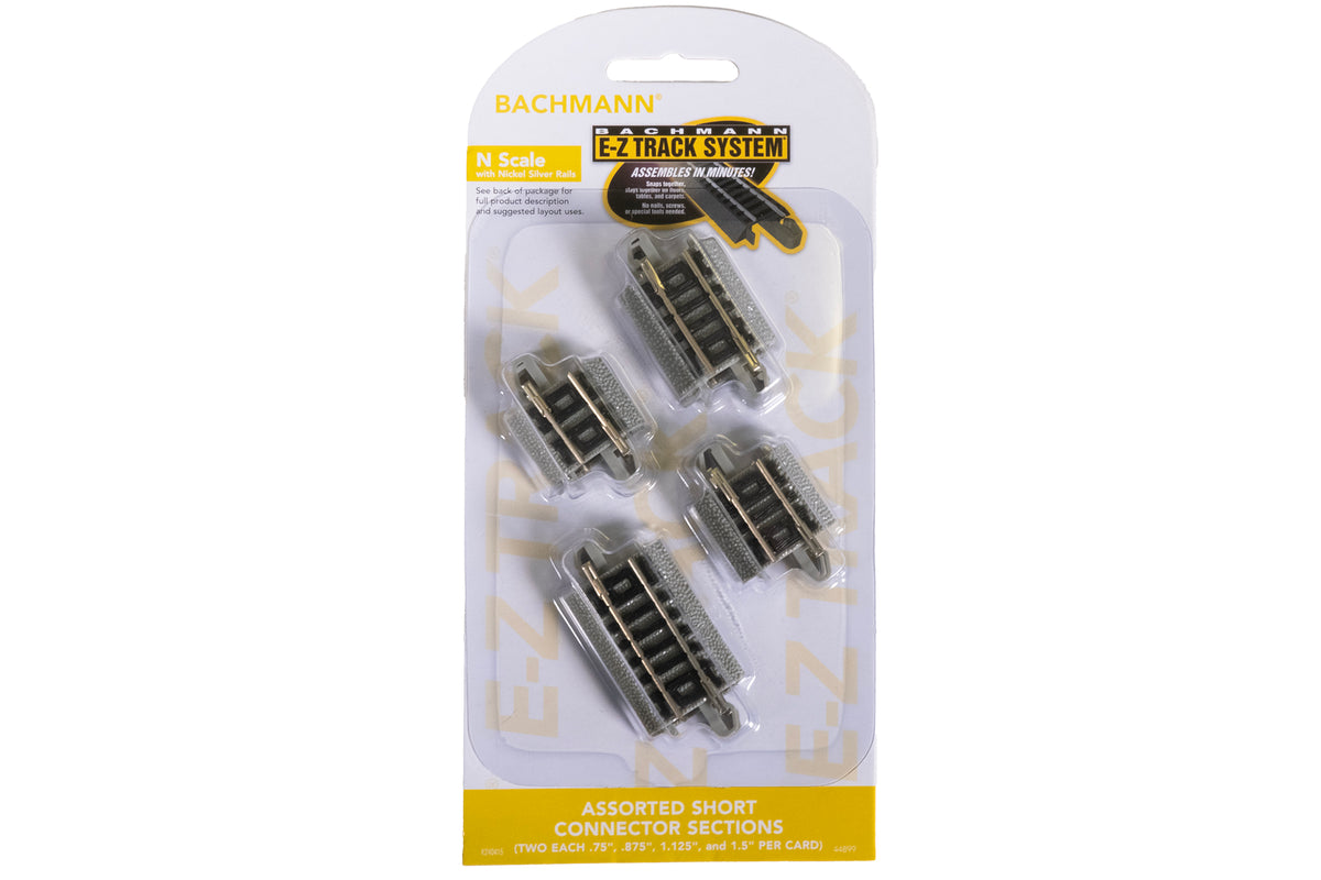 Assorted Short Connector Sections (N Scale) - Bachmann 44899