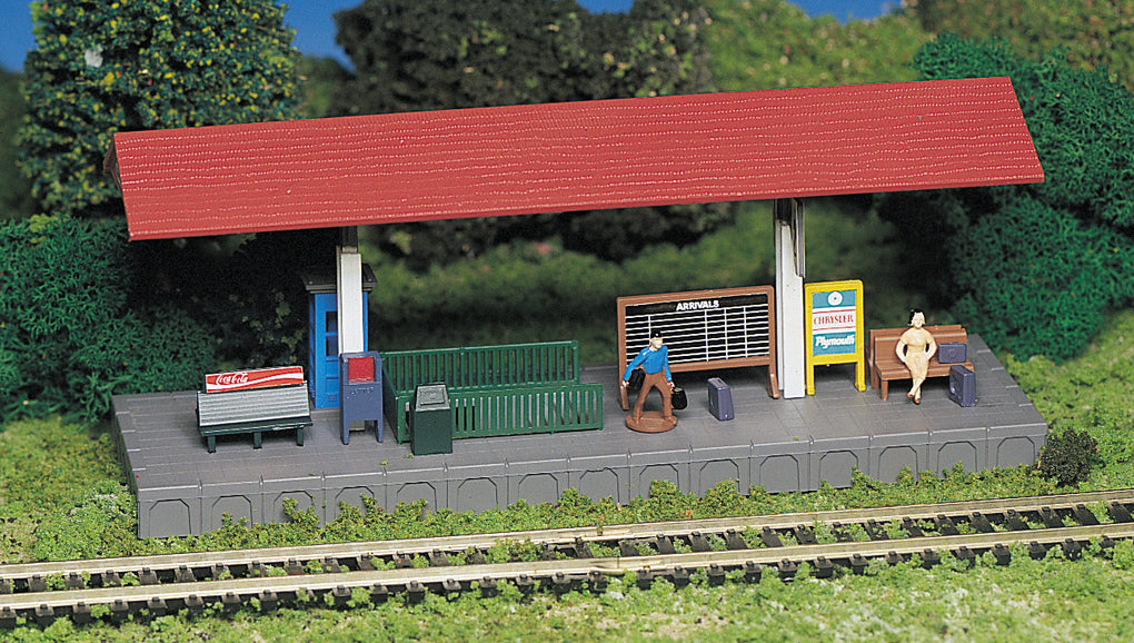Platform Station (HO Scale) - Bachmann 45194