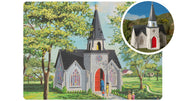 75th Anniversary Plasticville® Cathedral - Bachmann 45195