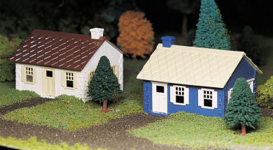 Cape Cod Houses (two per box) - Bachmann 45608