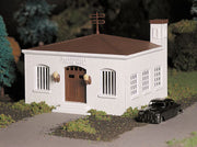 Police Station with Police Car - Bachmann 45609