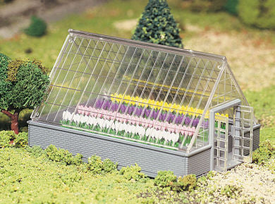 Greenhouse with Flowers - Bachmann 45615