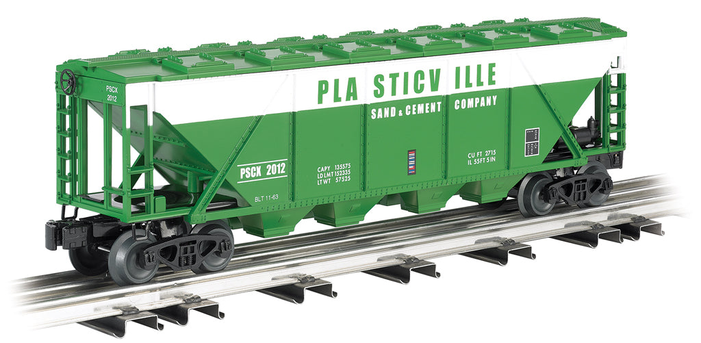 Plasticville Sand & Cement - Covered Quad Hopper - Bachmann 47626