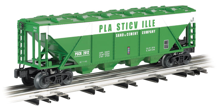 Plasticville Sand & Cement - Covered Quad Hopper - Bachmann 47626