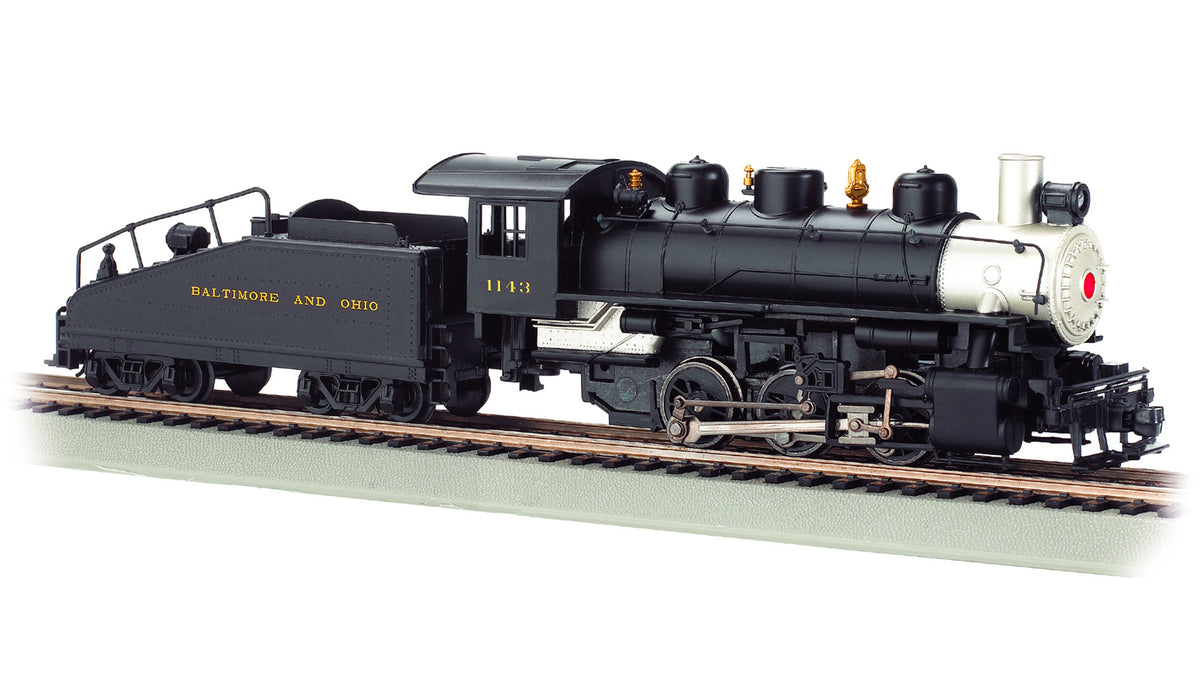 USRA 0-6-0 w/ Smoke & Slope Tender - Baltimore & Ohio® #1143 - Bachmann 50626