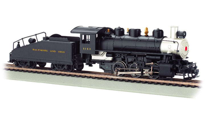 USRA 0-6-0 w/ Smoke & Slope Tender - Baltimore & Ohio® #1143 - Bachmann 50626