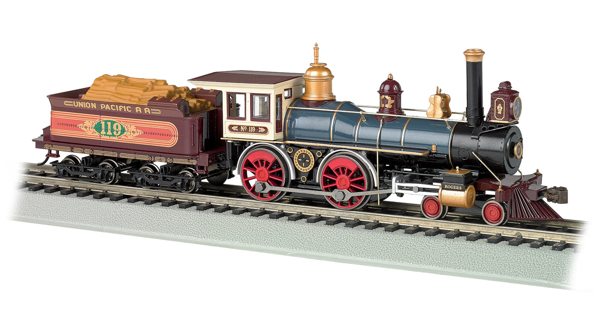 4-4-0 American - Union Pacific® #119 (DCC Ready) - Bachmann 51002