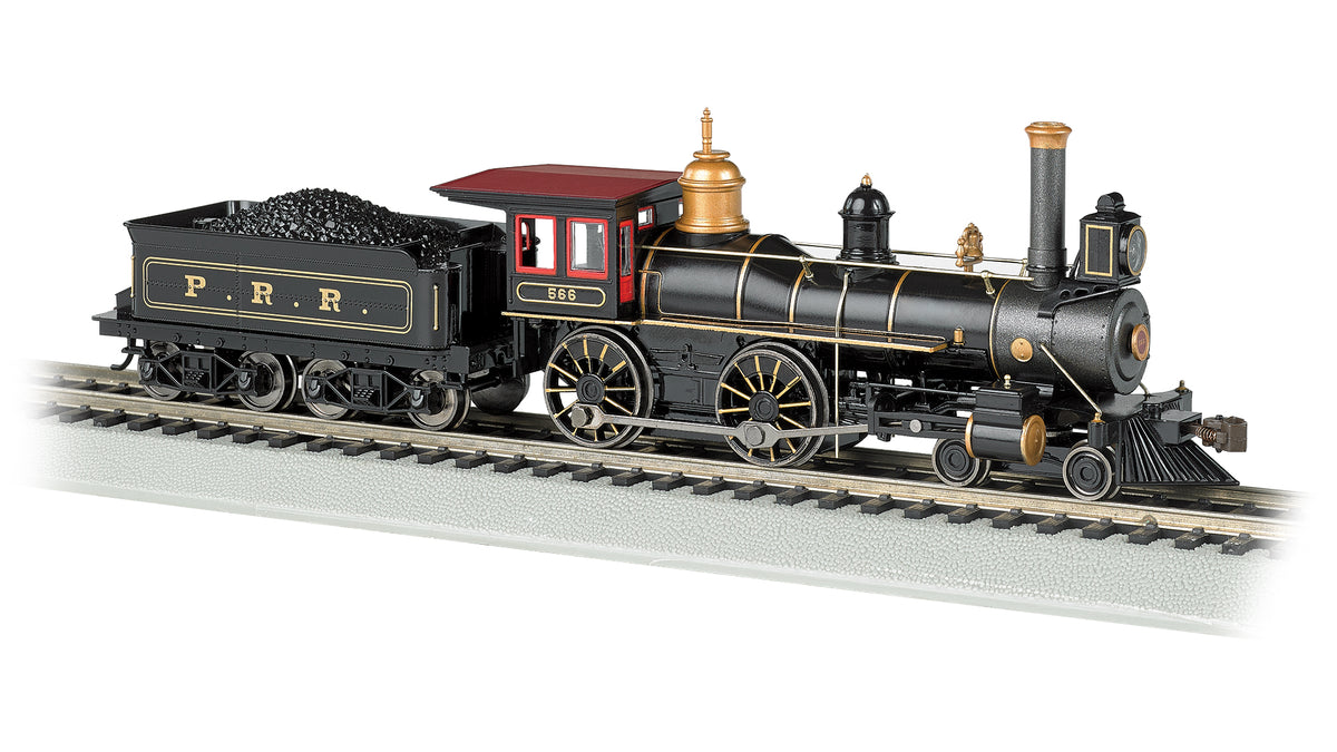 4-4-0 American - Pennsylvania #566 with Coal Load - Bachmann 51005
