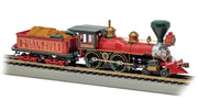 4-4-0 American - North Pole & Southern® #1 (with Wood Load) - Bachmann 51009