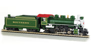 2-6-2 Prairie - Southern - Green (with smoke) - Bachmann 51504