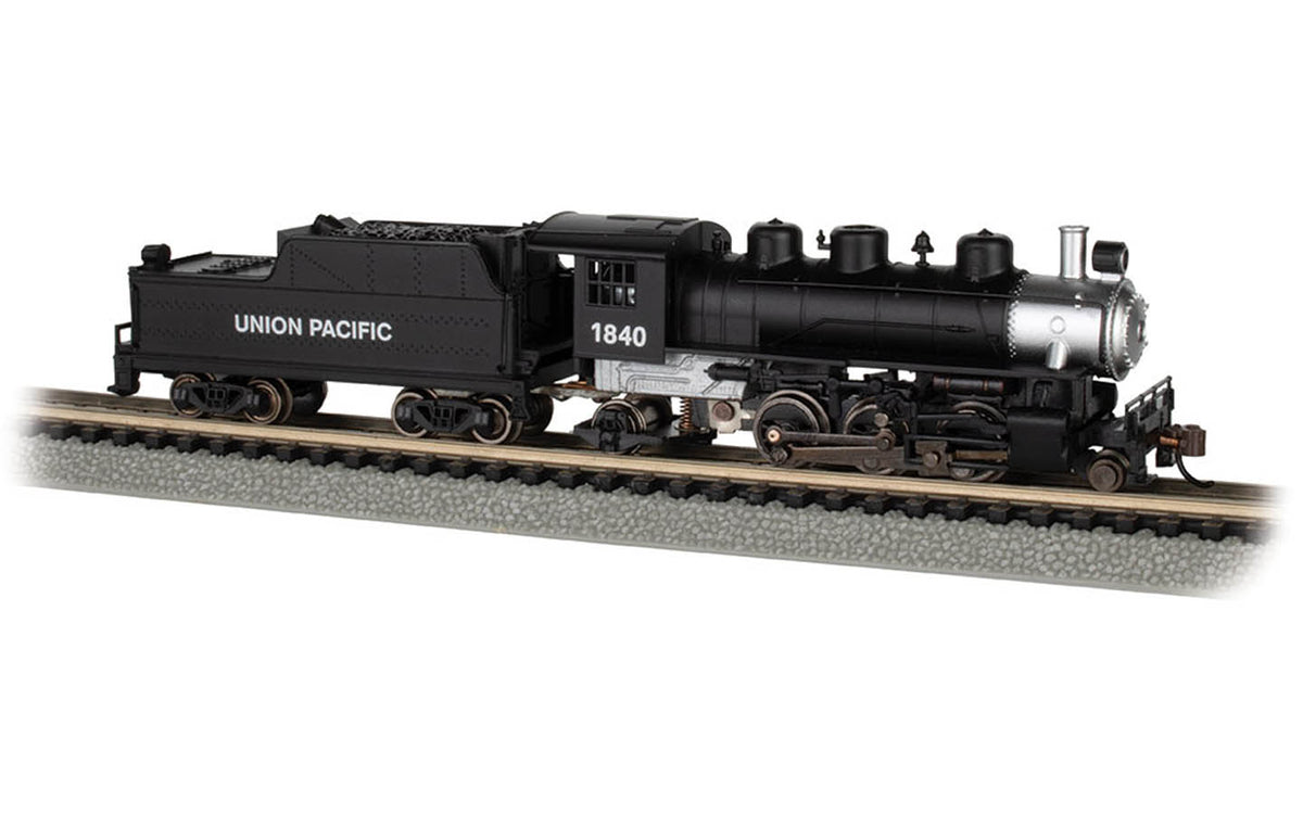 Bachmann 51558 Union Pacific #1840 2-6-2 Prairie N Scale locomotive and tender