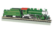 Southern (Green) - Prairie 2-6-2 & Tender (N Scale) - Bachmann 51572