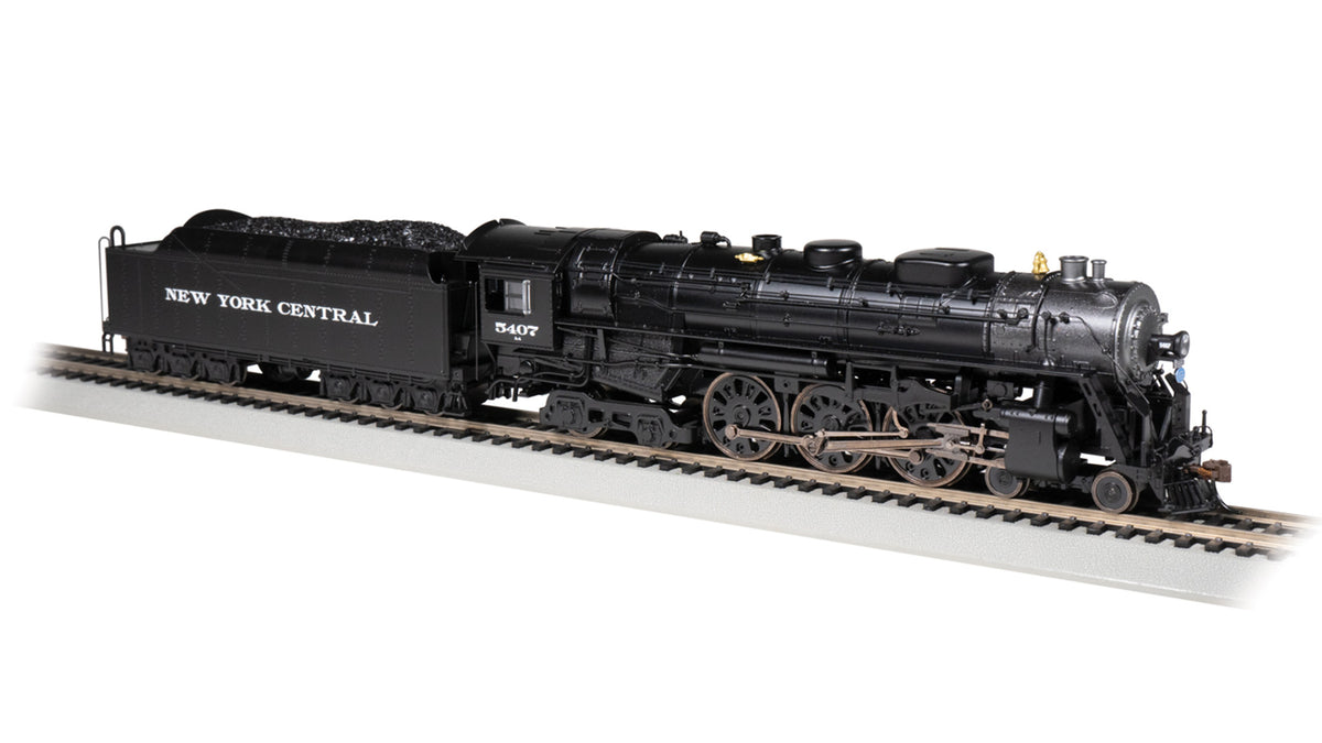 4-6-4 J3a Hudson - New York Central #5407 (Roman lettering) - Bachmann 53601