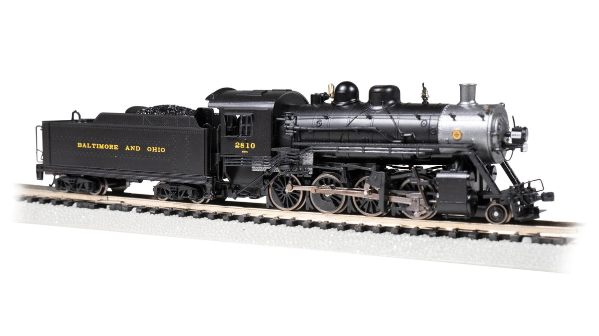 Bachmann N Scale Baltimore & Ohio 2810 2-8-0 Consolidation - alternate product photograph