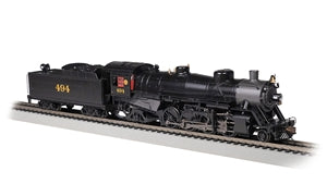 Bachmann HO USRA Light 2-8-2 Seaboard #494 - 54408