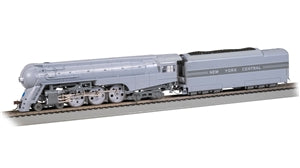 Bachmann HO New York Central Dreyfuss Streamlined Hudson #5452 - 56604