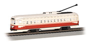 Bachmann 60514 HO PCC streetcar red and cream