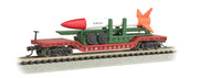 Bachmann 71391 N L&N 113202 center-depressed flatcar with missile