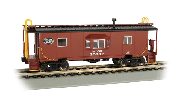 Bachmann 73201 HO New York Central #20387 bay-window caboose exact alternate view