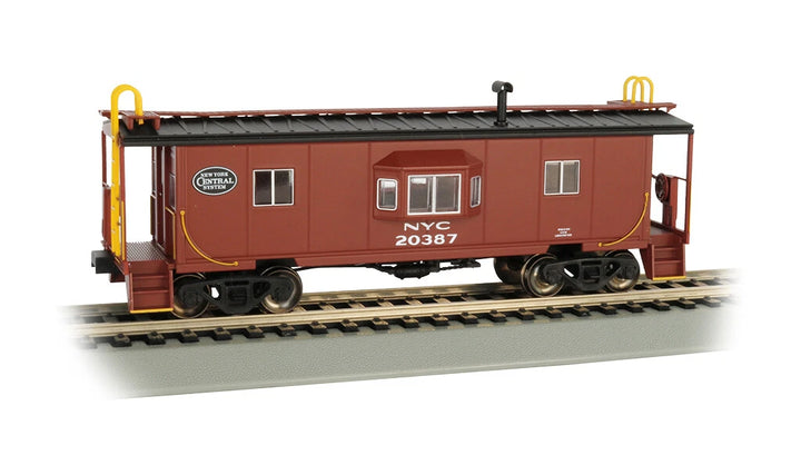 Bachmann 73201 HO New York Central #20387 bay-window caboose exact alternate view