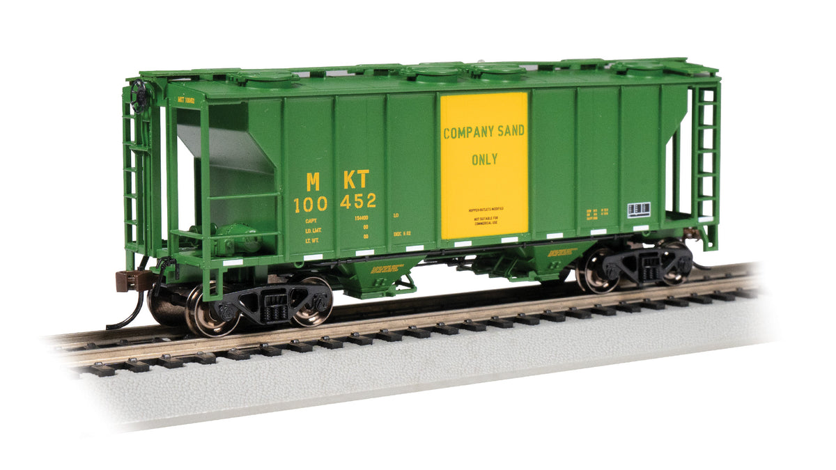 Bachmann 73508 HO MKT 100452 PS-2 two-bay covered hopper