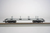 Bachmann 77004 HO Sodor Logging Company Flat Wagon without log load side view