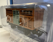 Bachmann 77016 HO Thomas & Friends GWR Cattle Wagon rear three-quarter view